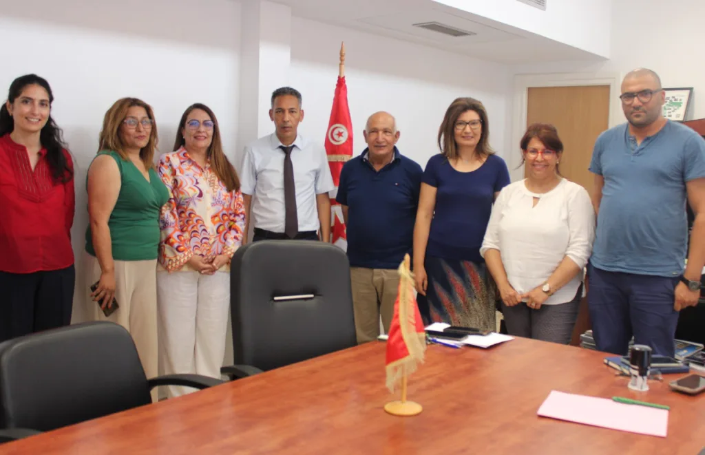 Réunion de signature de la convention de coopération cadre entre le CBBC et l’Université de Tunis