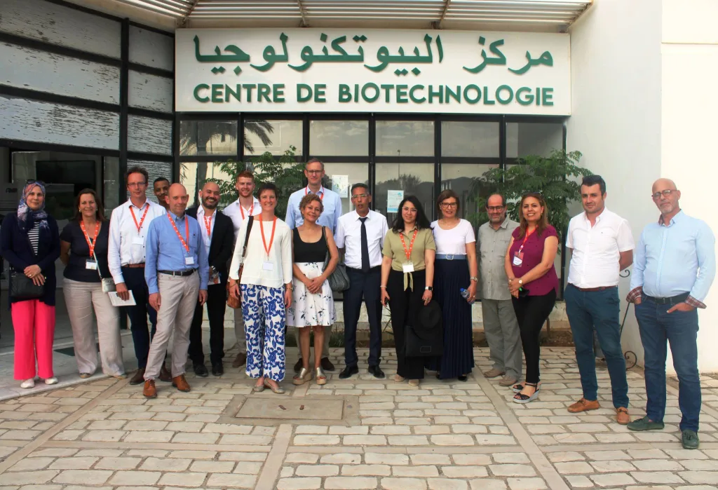 visite d’une délégation néerlandaise au Centre de Biotechnologie de Borj-Cédria