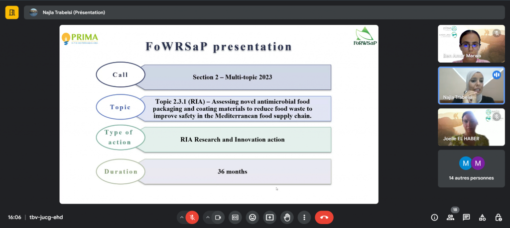 Participation de FoWRSaP au Summer Fellowship