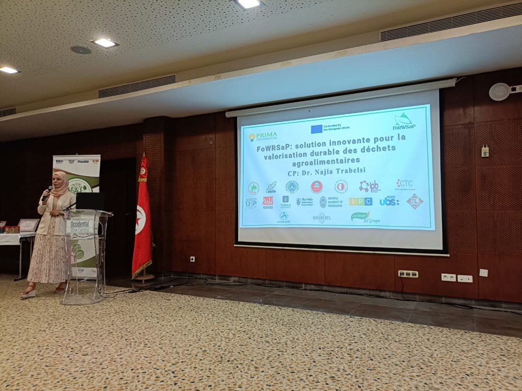Participation de Dr. Najla Trabelsi à l'événement de clôture PAQ Collabora Val'Eco