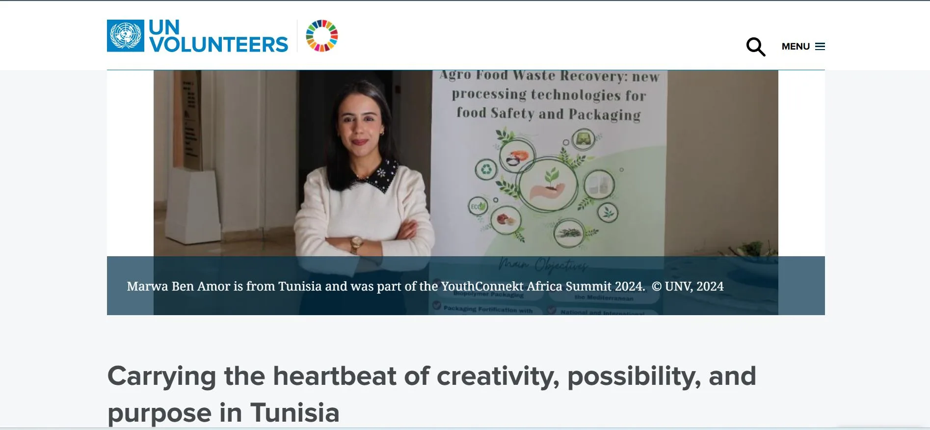 Carrying the heartbeat of creativity, possibility, and purpose in Tunisia