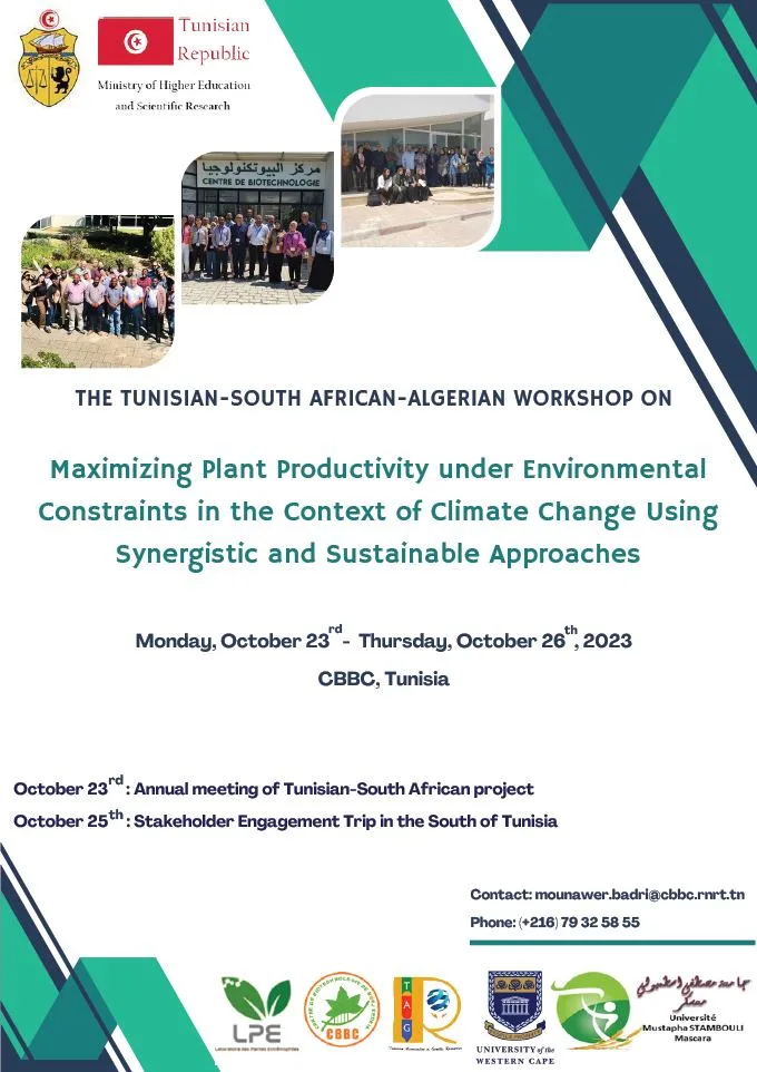 The Tunisian-South African-Algerian Workshop