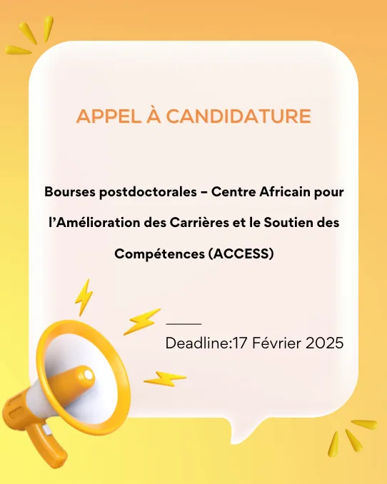 Appel à candidature