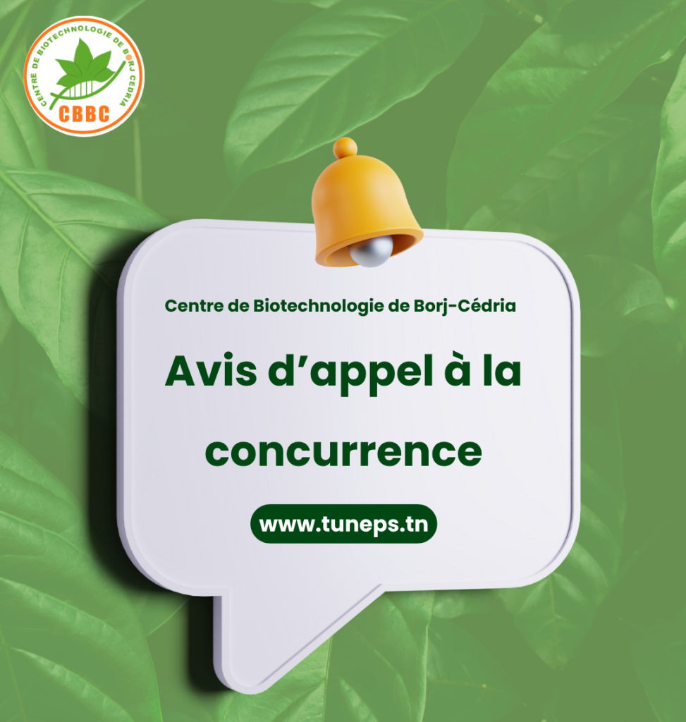Avis d'appel à la concurrence