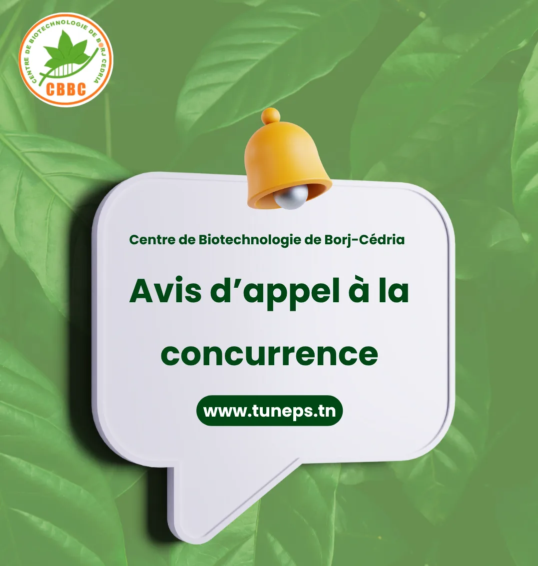 Avis d'appel à la concurrence