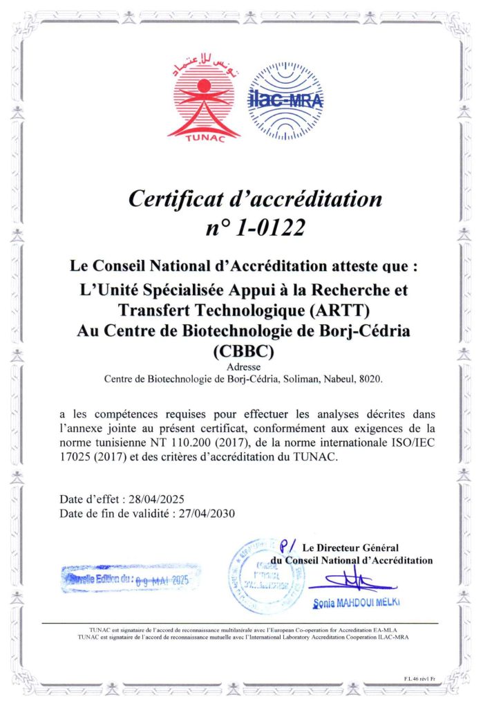 certificat FR