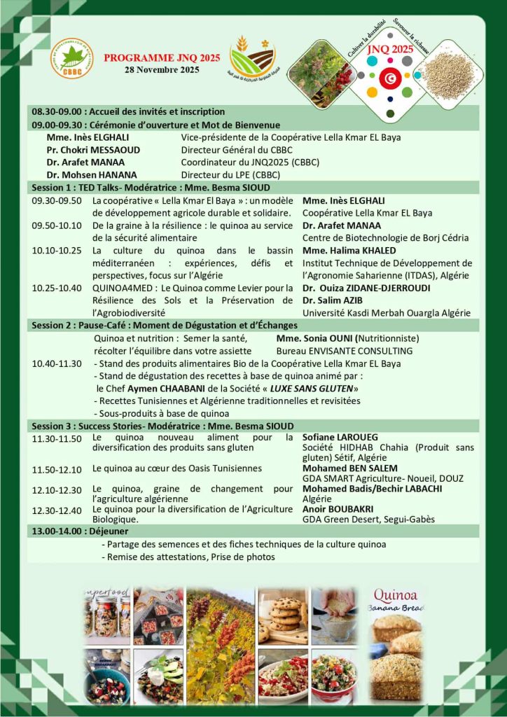 Programme JNQ2025