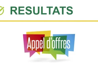 Résultat de l'Appel d'offres